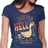 Goose Warning - Women's V-Neck
