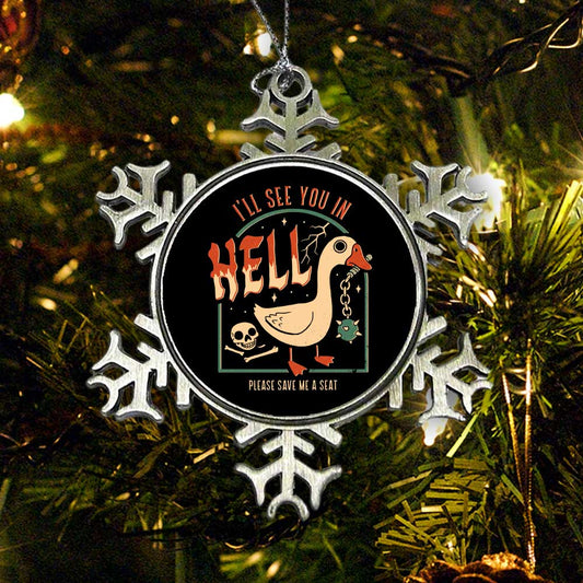 Goose Warning - Ornament