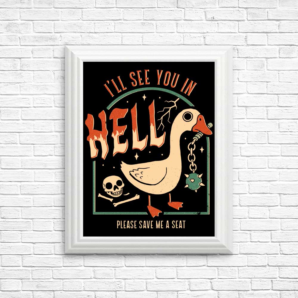 Goose Warning - Posters & Prints