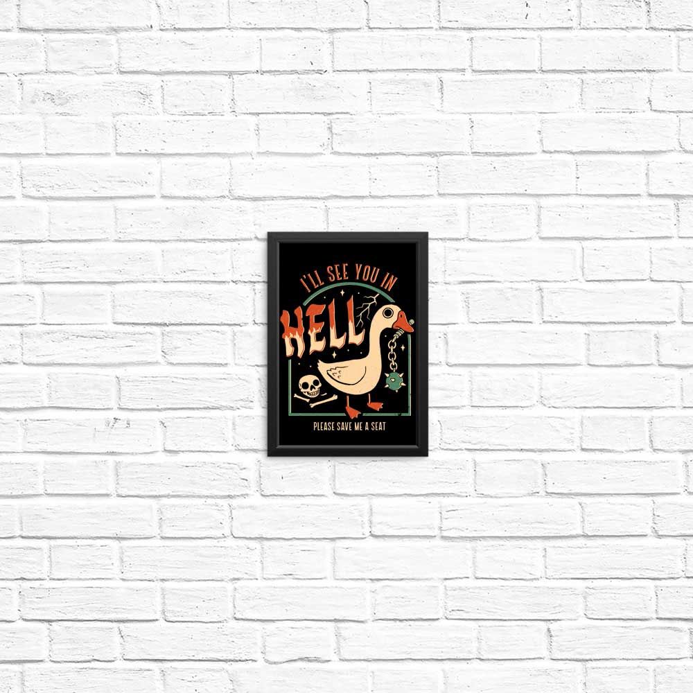 Goose Warning - Posters & Prints