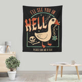 Goose Warning - Wall Tapestry