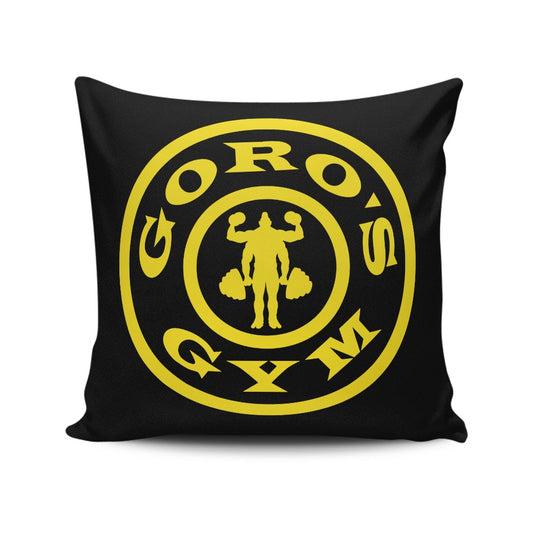 Goro's Gym - Throw Pillow