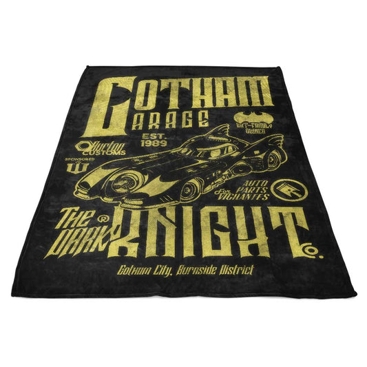 Gotham Garage - Fleece Blanket