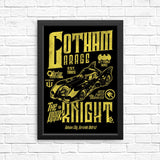 Gotham Garage - Posters & Prints