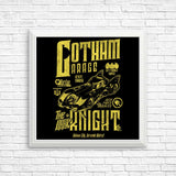 Gotham Garage - Posters & Prints