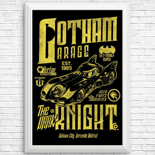 Gotham Garage - Posters & Prints
