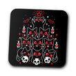 Gothic Christmas Kittens - Coasters