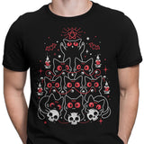 Gothic Christmas Kittens - Men's Apparel