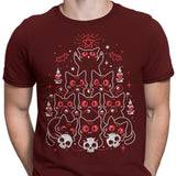 Gothic Christmas Kittens - Men's Apparel