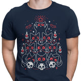 Gothic Christmas Kittens - Men's Apparel