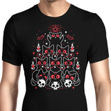 Gothic Christmas Kittens - Men's Apparel