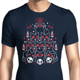 Gothic Christmas Kittens - Men's Apparel