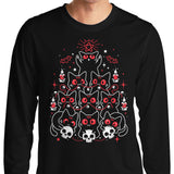 Gothic Christmas Kittens - Long Sleeve T-Shirt