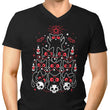 Gothic Christmas Kittens - Men's V-Neck
