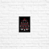 Gothic Christmas Kittens - Posters & Prints