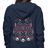 Gothic Christmas Kittens - Hoodie