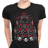 Gothic Christmas Kittens - Women's Apparel