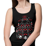 Gothic Christmas Kittens - Tank Top