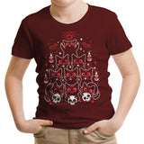 Gothic Christmas Kittens - Youth Apparel