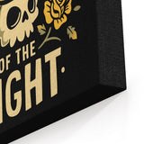 Gothic Night Cat - Canvas Print