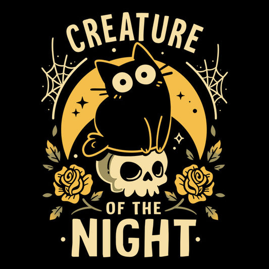 Gothic Night Cat - Fleece Blanket