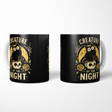 Gothic Night Cat - Mug