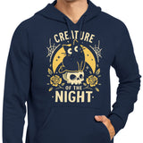 Gothic Night Cat - Hoodie