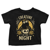 Gothic Night Cat - Youth Apparel