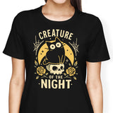 Gothic Night Cat - Women's Apparel