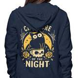 Gothic Night Cat - Hoodie