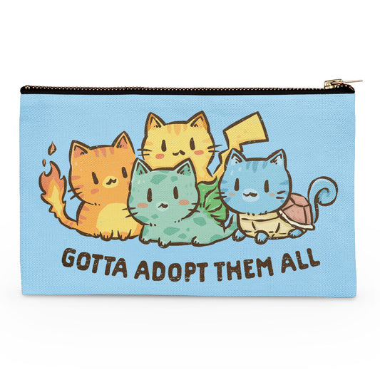 Gotta Adopt 'Em All - Accessory Pouch