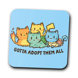 Gotta Adopt 'Em All - Coasters