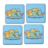 Gotta Adopt 'Em All - Coasters
