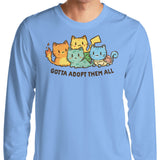 Gotta Adopt 'Em All - Long Sleeve T-Shirt