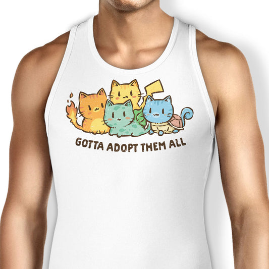 Gotta Adopt 'Em All - Tank Top