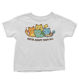 Gotta Adopt 'Em All - Youth Apparel