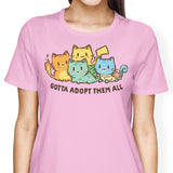 Gotta Adopt 'Em All - Women's Apparel