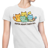 Gotta Adopt 'Em All - Women's Apparel