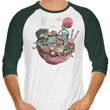 Grass Bowl - 3/4 Sleeve Raglan T-Shirt