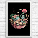 Grass Bowl - Posters & Prints