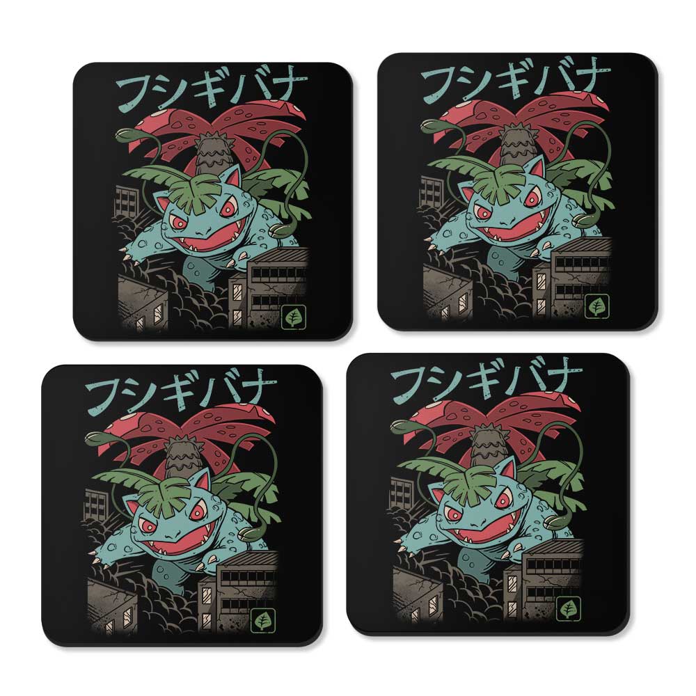 Grass Kaiju - Coasters