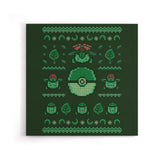 Grass Trainer Sweater - Canvas Print