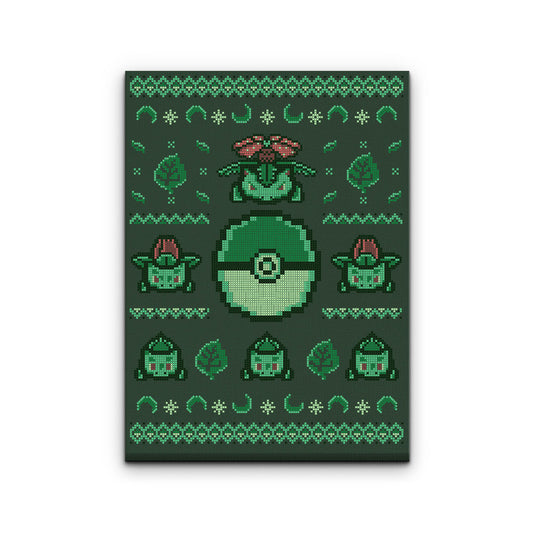 Grass Trainer Sweater - Canvas Print