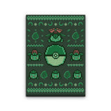 Grass Trainer Sweater - Canvas Print