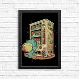 Grass Vending Machine - Posters & Prints