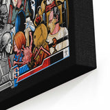 Grayscale vs. Grotesque - Canvas Print