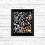 Grayscale vs. Grotesque - Posters & Prints