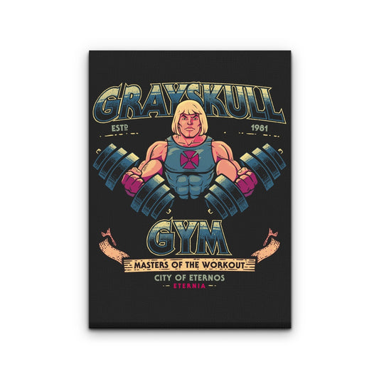 Grayskull Gym - Canvas Print