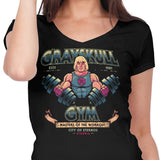 Grayskull Gym - Women's V-Neck