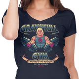 Grayskull Gym - Women's V-Neck